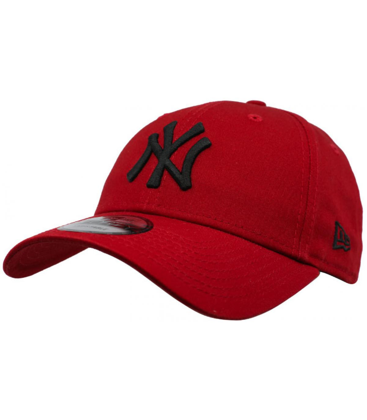 League Ess NY 9Forty hot red black New Era League Ess NY 9Forty hot red black New Era